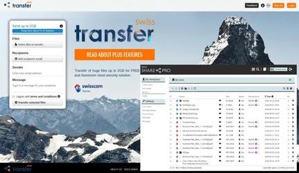 Share2pro & SwissTransferr - 2